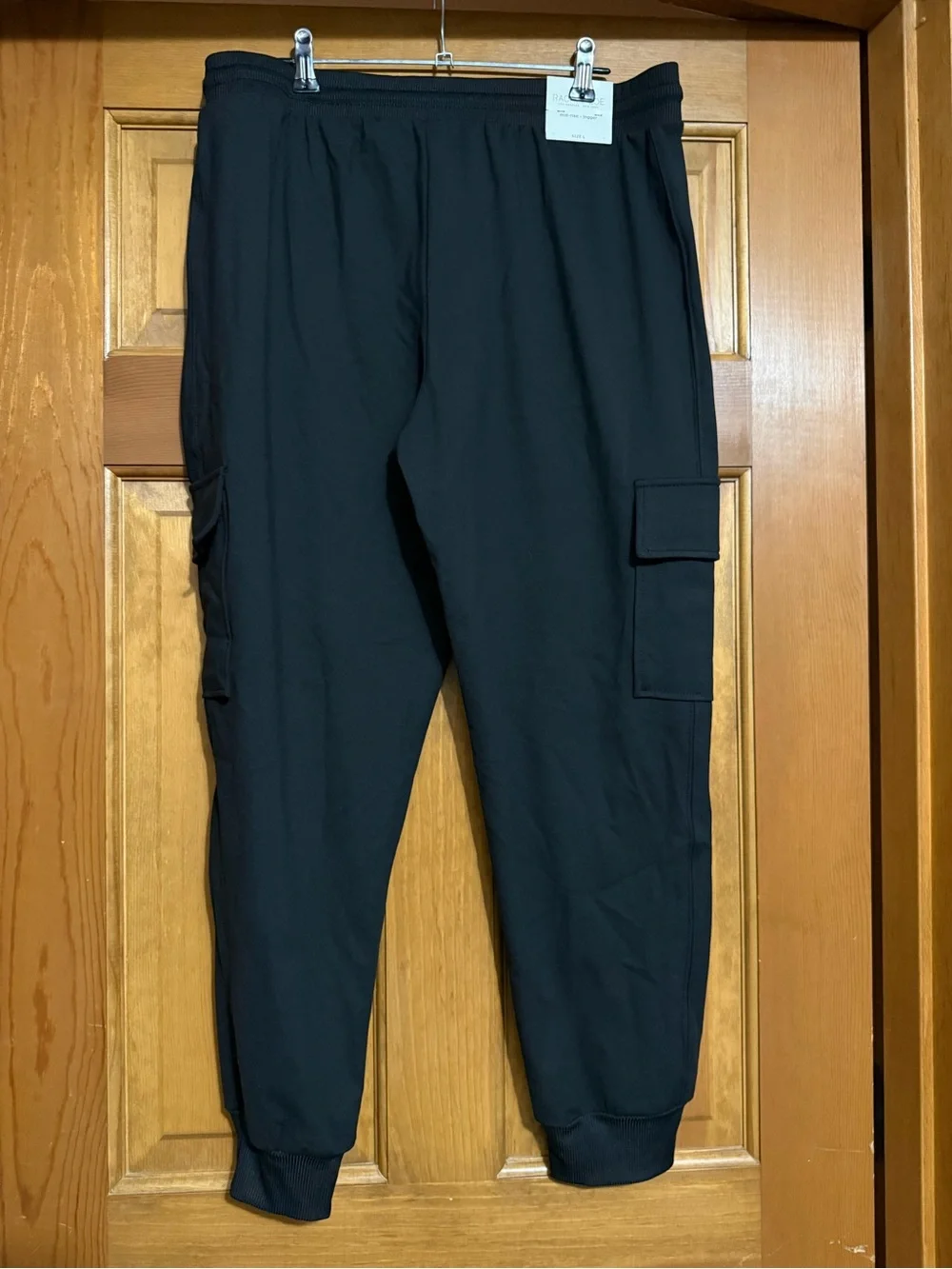 Rachel Zoe Black Cargo Joggers